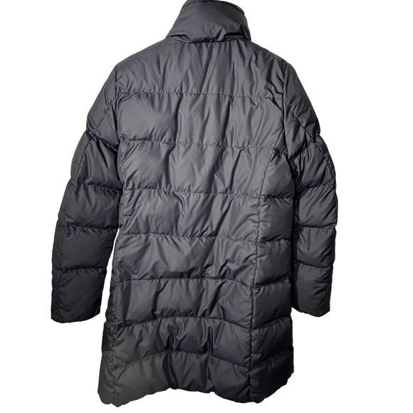 J.Crew Navy Longline Puffer Coat Size L - Picture 2 of 7